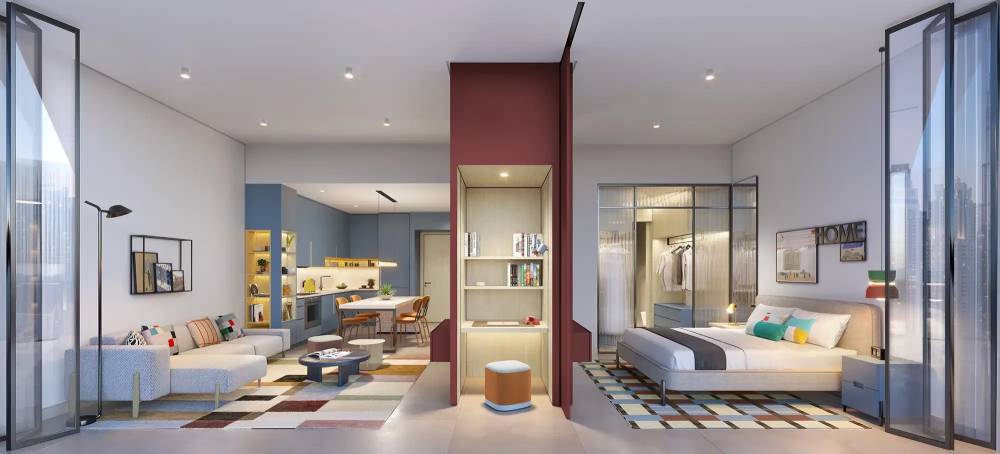 Interior design – Rove Home Dubai Marina#3