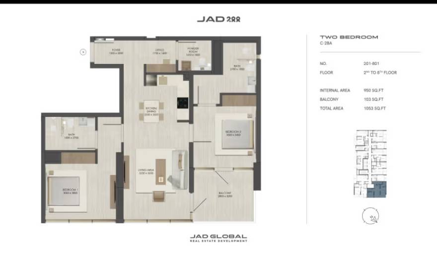 Plans Jad 288