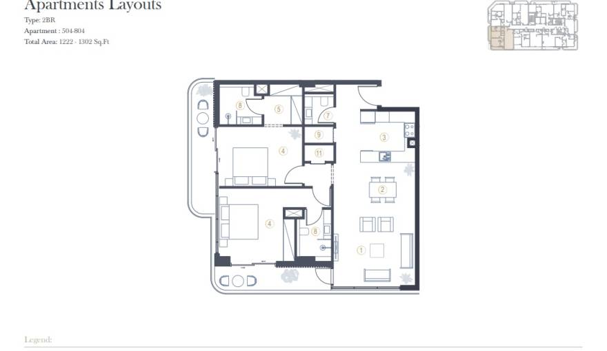 Plans Liora Residences