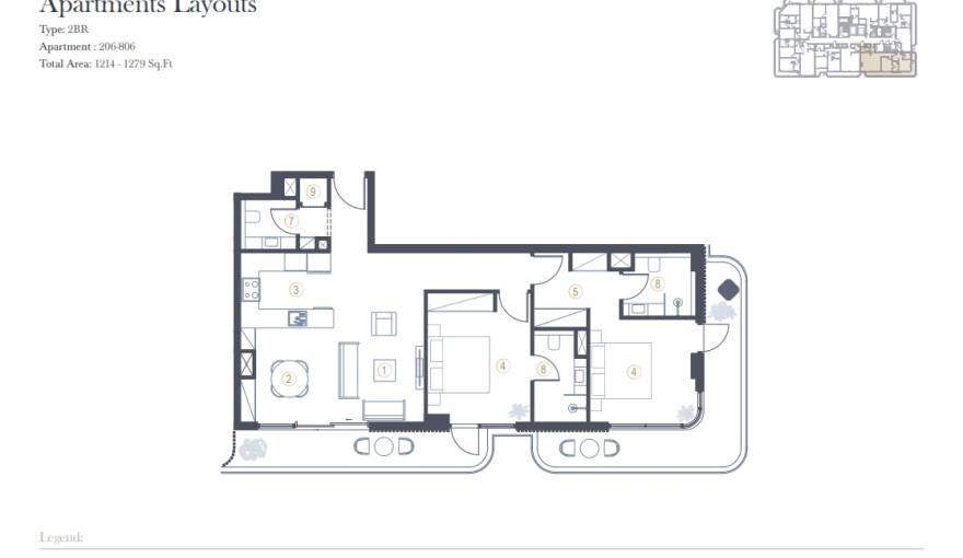 Plans Liora Residences