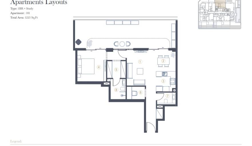 Plans Liora Residences