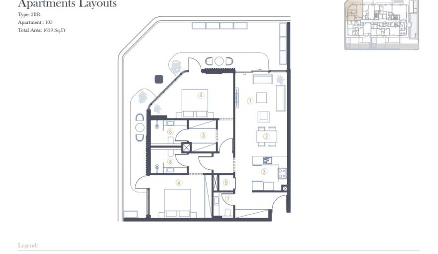 Plans Liora Residences