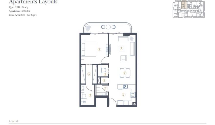 Plans Liora Residences