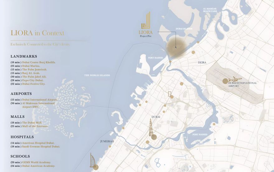 Site plan – Liora Residences