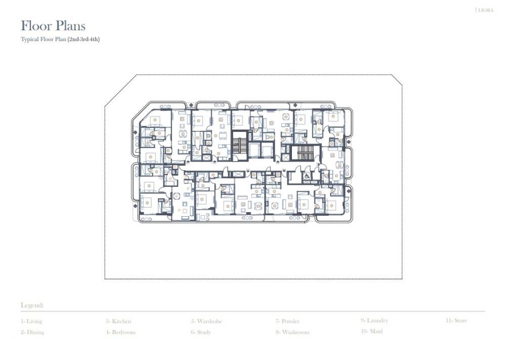 General plan – Liora Residences#4