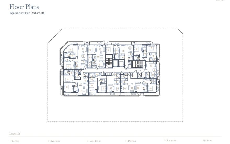 Site plan – Liora Residences
