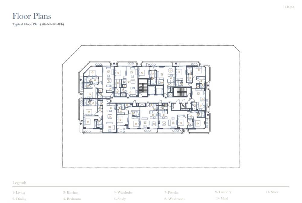 General plan – Liora Residences#5