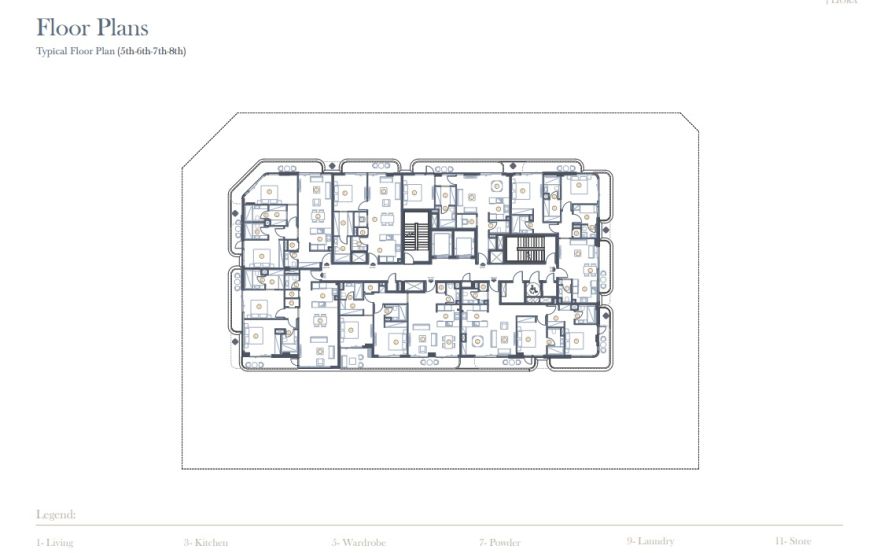 Site plan – Liora Residences