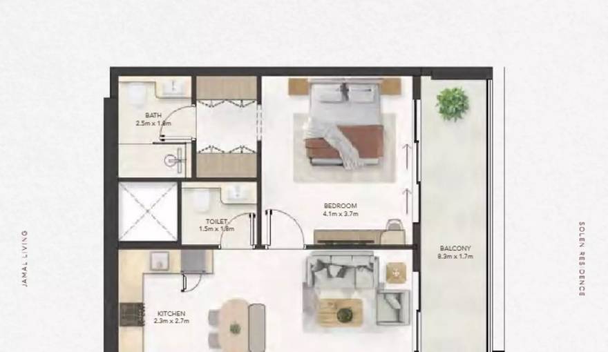 Plans Solen Residence