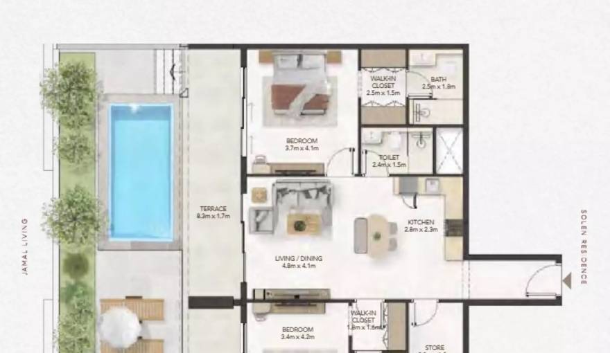 Plans Solen Residence
