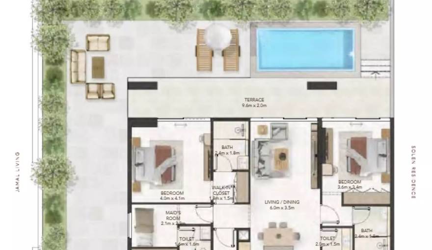 Plans Solen Residence