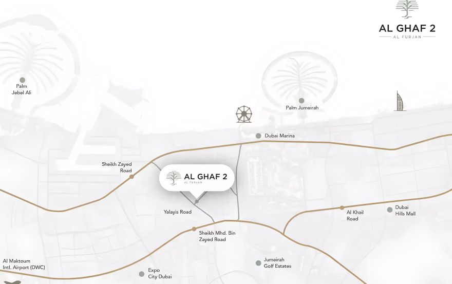 Site plan – Al Ghaf 2