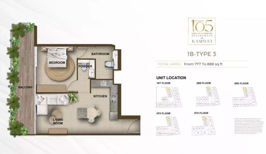 Plans 105 Residences