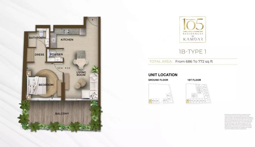 Plans 105 Residences