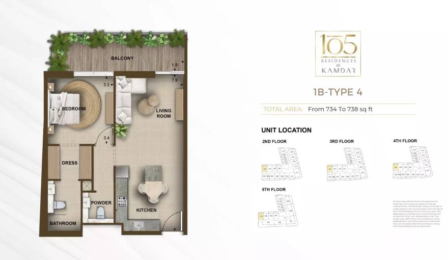 Plans 105 Residences