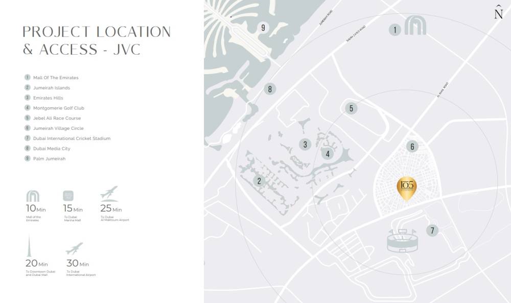 General plan – 105 Residences#1