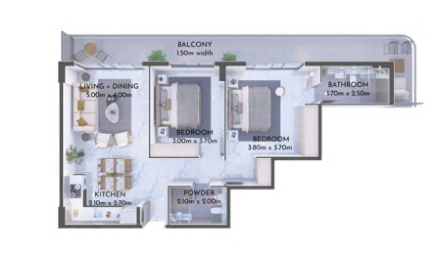Plans Olivia Residences