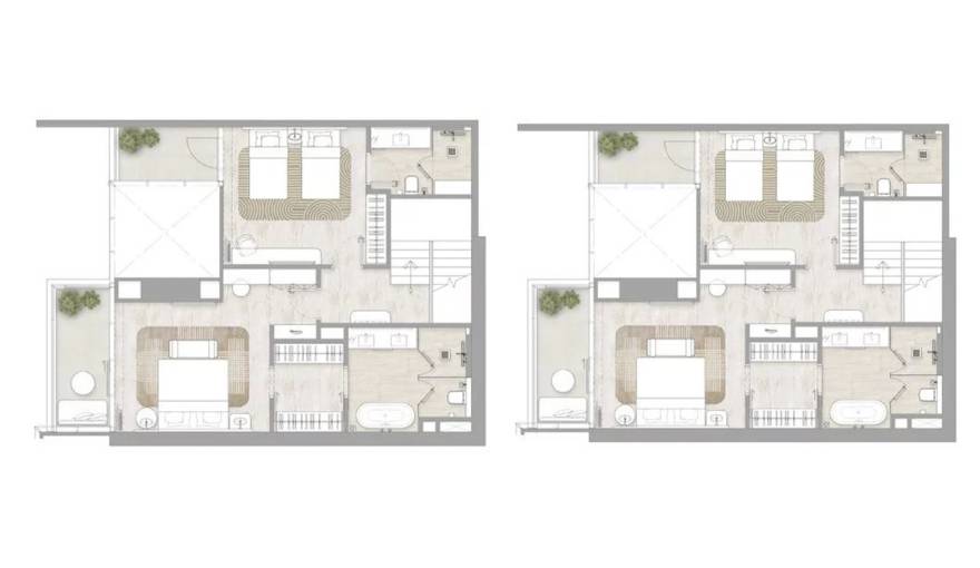 Plans Kempinski Marina Residences