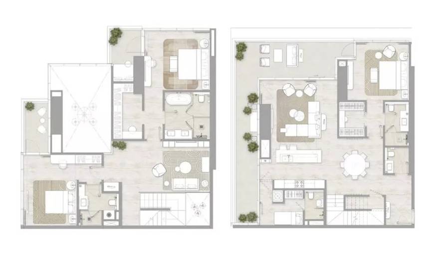 Plans Kempinski Marina Residences