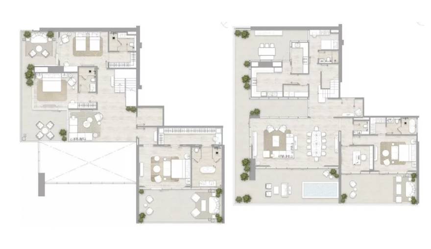 Plans Kempinski Marina Residences