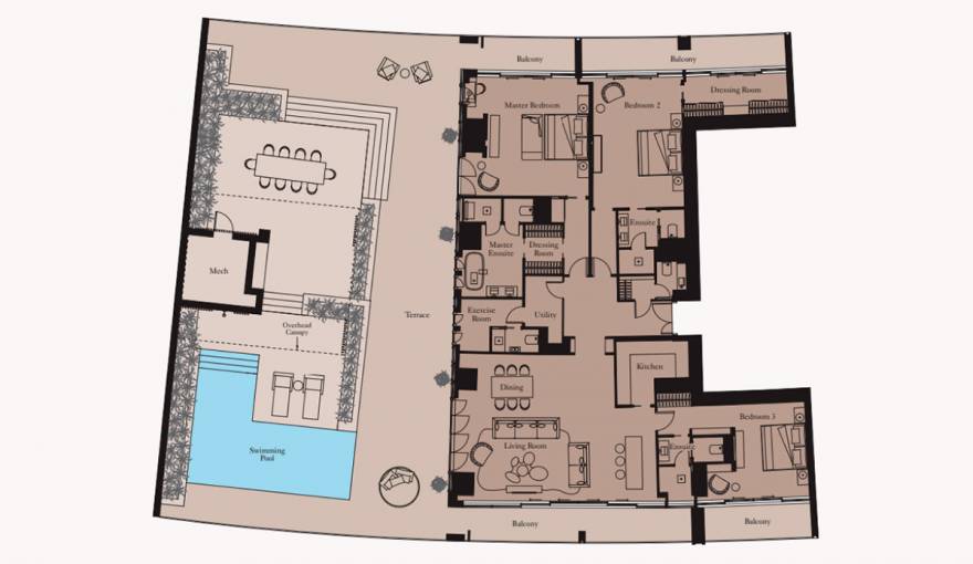 Plans The Royal Atlantis Resort & Residences