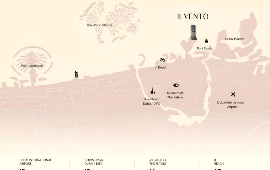 Site plan – IL Vento
