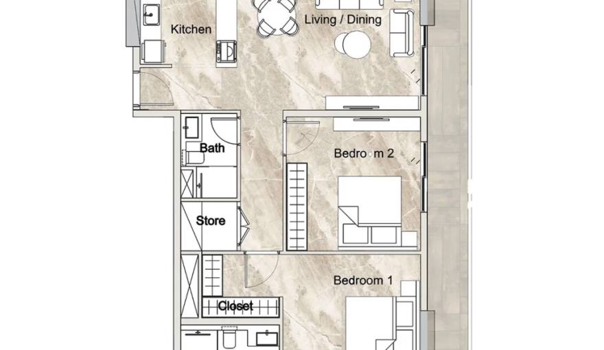 Plans Zyra Vista Residence