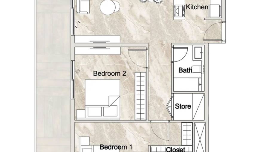 Plans Zyra Vista Residence