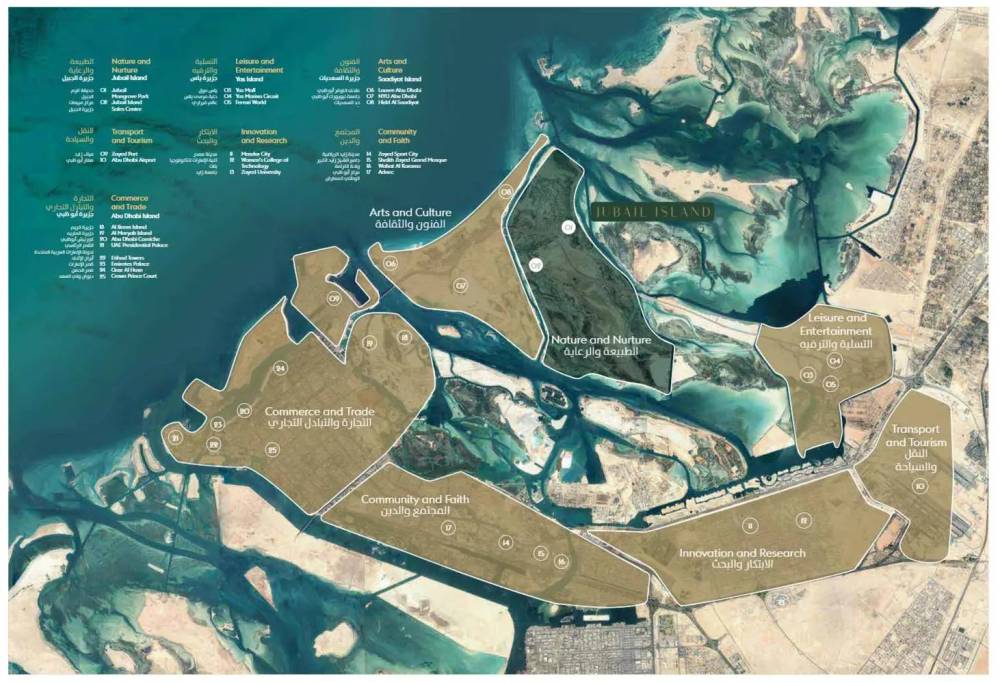General plan – Jubail Island#1