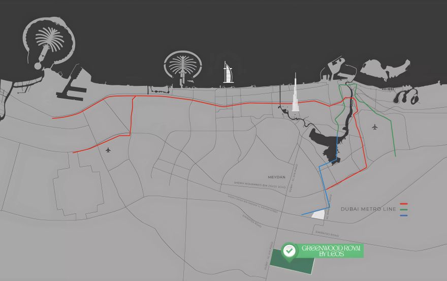 Site plan – Green Wood Royal