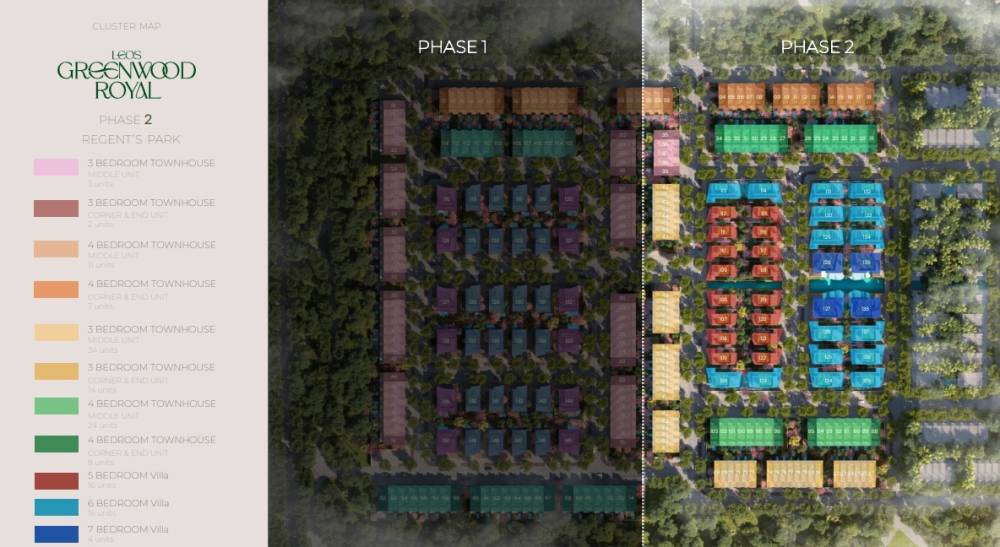 General plan – Green Wood Royal#1