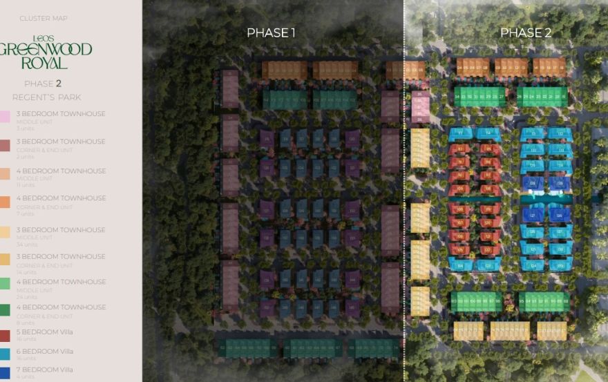 Site plan – Green Wood Royal