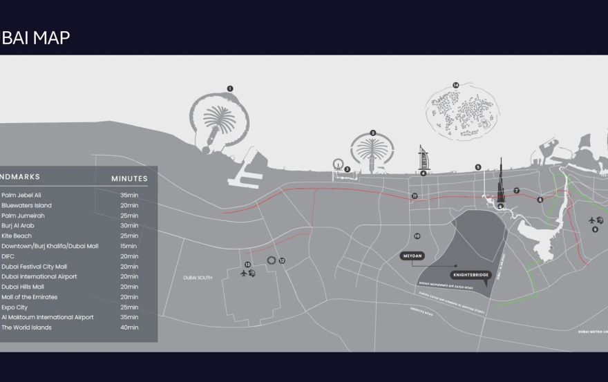 Site plan – Knightsbridge