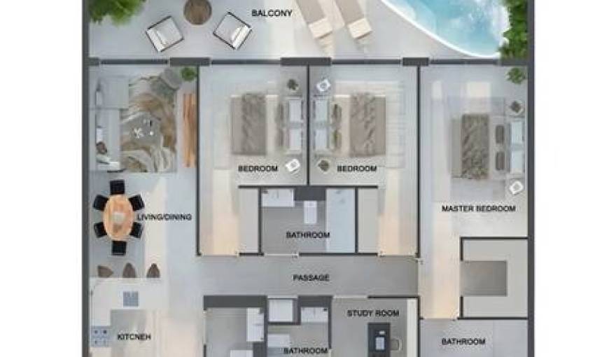 Plans Weybridge Gardens 3