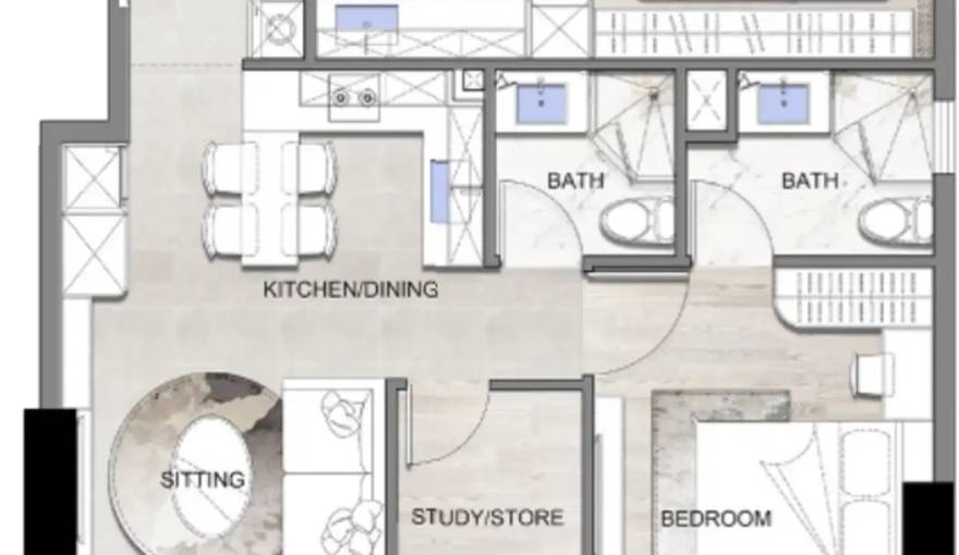 Plans Listone Residence