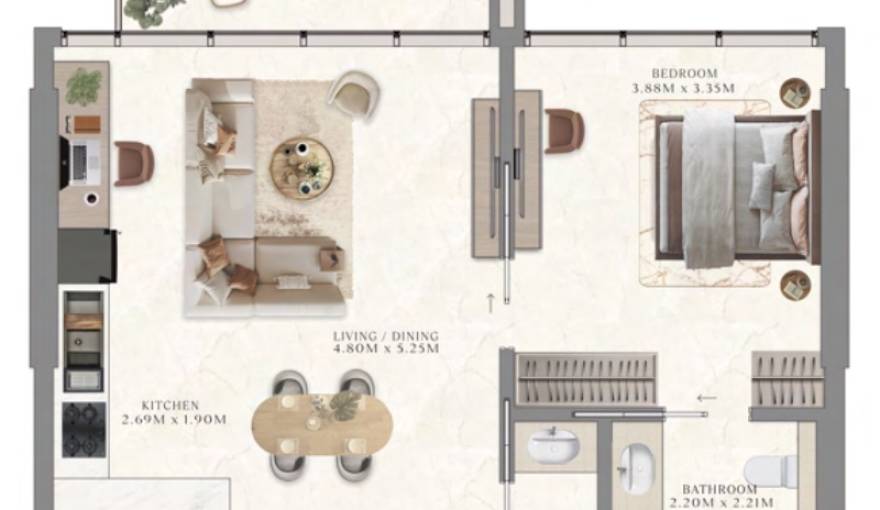Plans Taiyo Residences