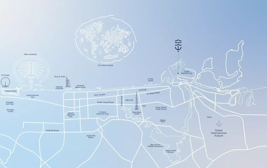 Site plan – The Pier Residences
