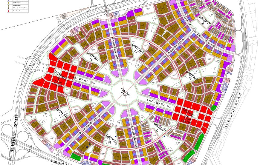 Site plan – Shamal Waves