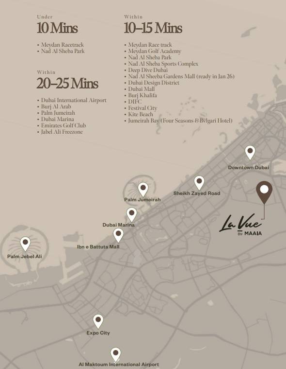 General plan – La Vue#1