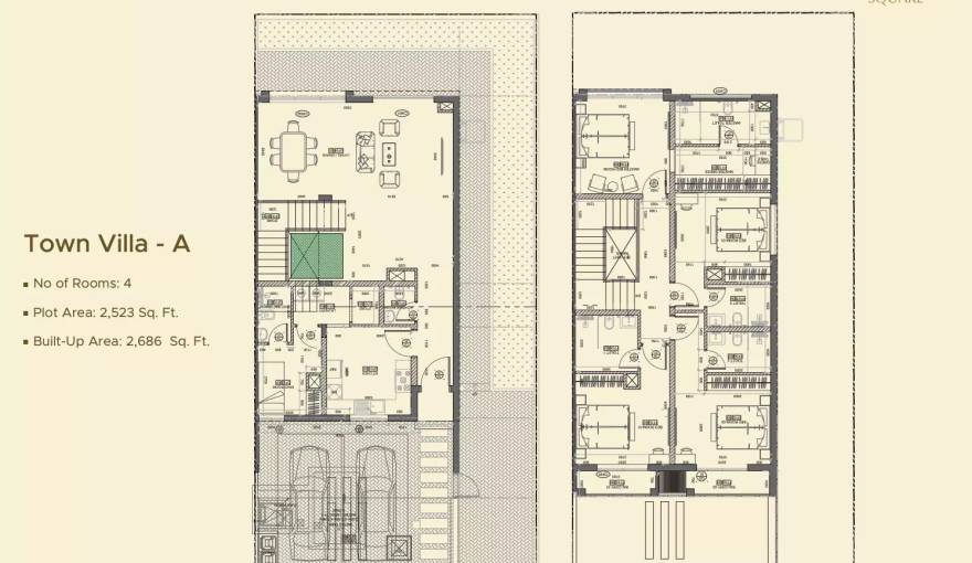 Plans Madain Square