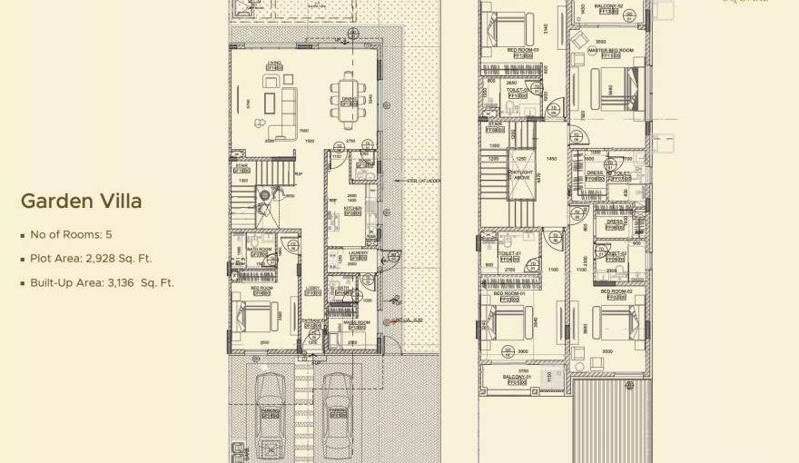 Plans Madain Square