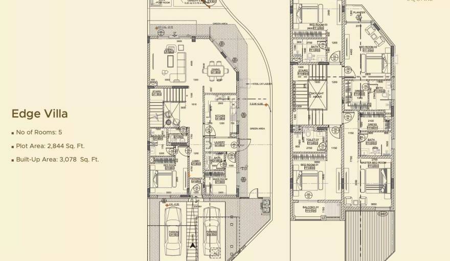 Plans Madain Square