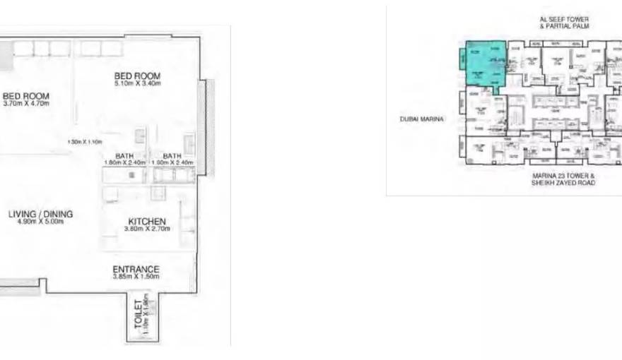 Plans Marina Arcade Tower