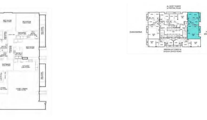 Plans Marina Arcade Tower