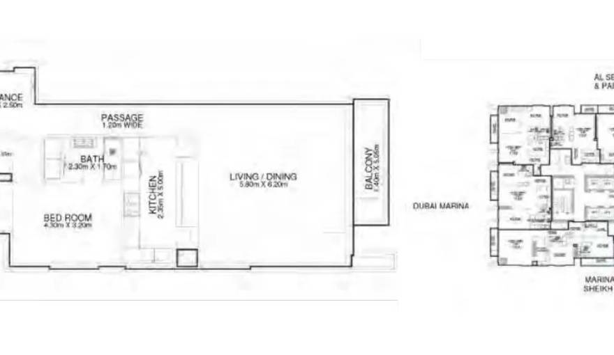 Plans Marina Arcade Tower