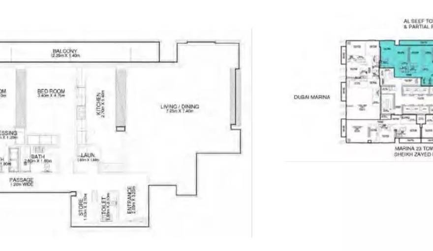 Plans Marina Arcade Tower
