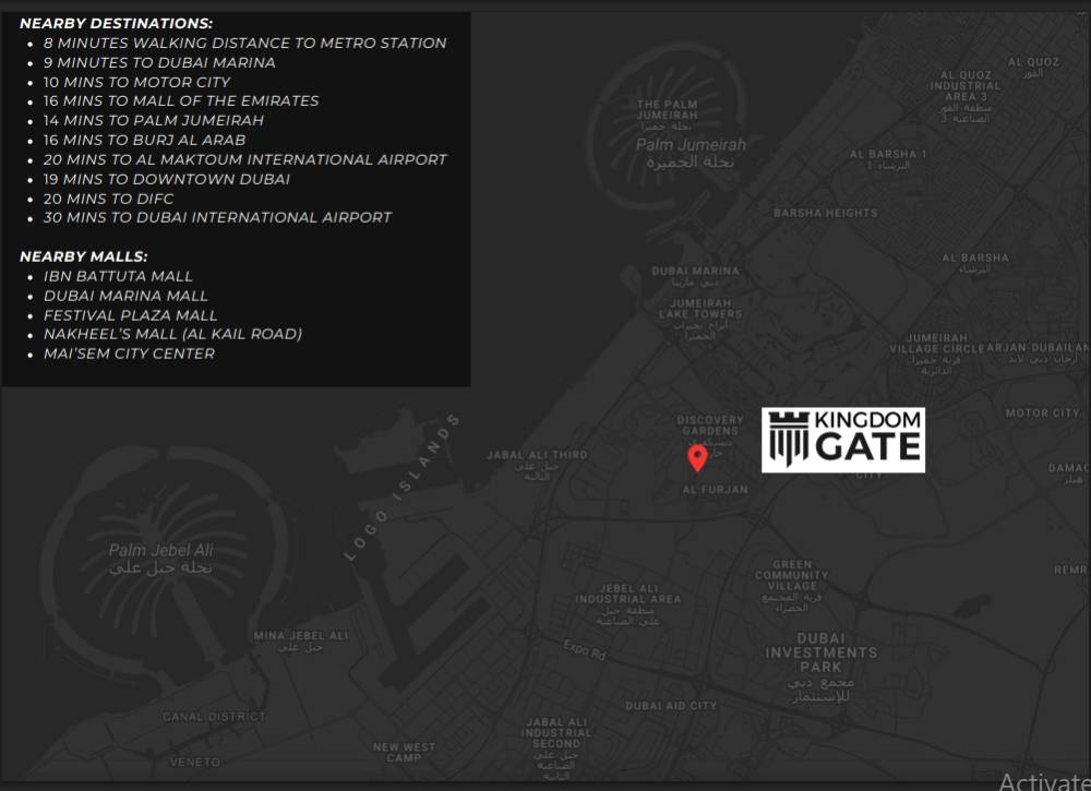 General plan – Kingdom Gate#1