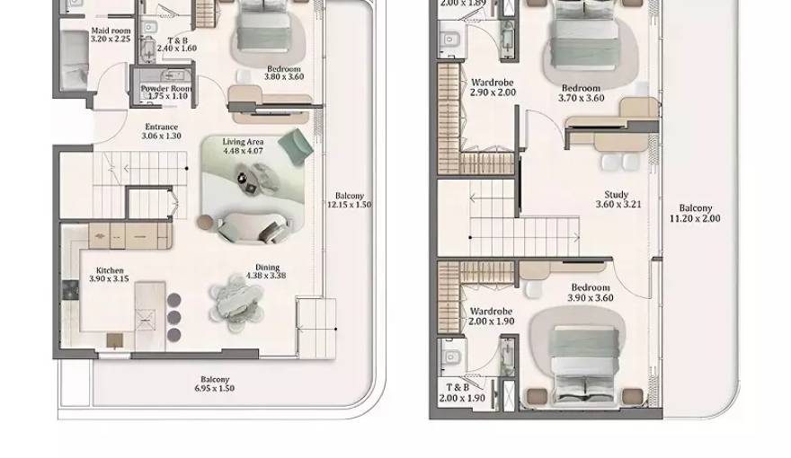 Plans Flow Residences
