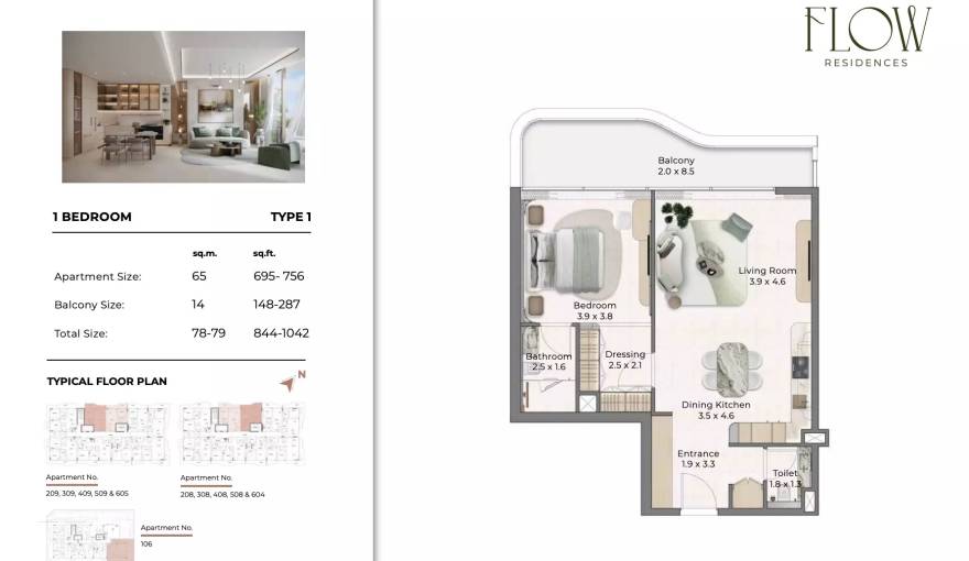 Plans Flow Residences