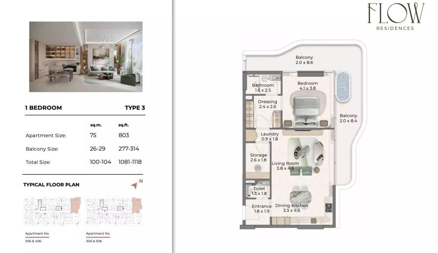 Plans Flow Residences